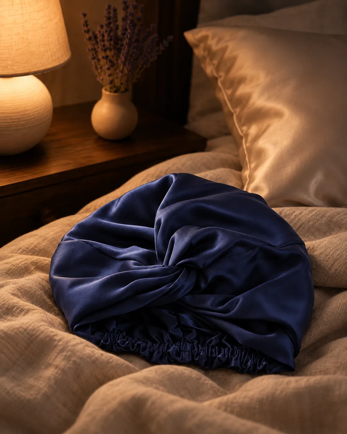 Mulberry Silk Sleep Bonnet